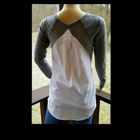 ▪️RACHEL ROY▪Lace Panel Sweater Blouse - Picture 2 of 6